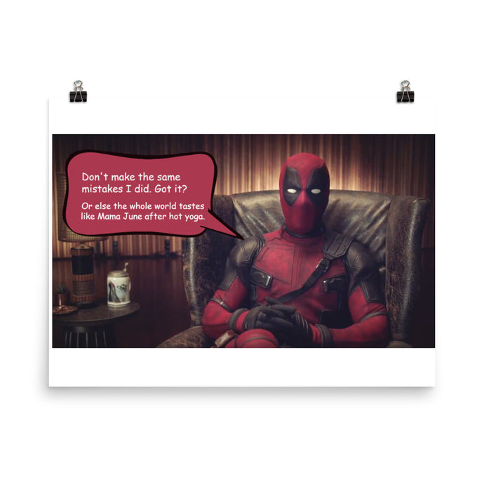 New Deadpool Poster