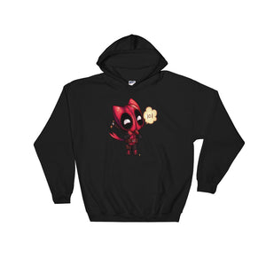 Hooded Deadpool Sweatshirt for Men