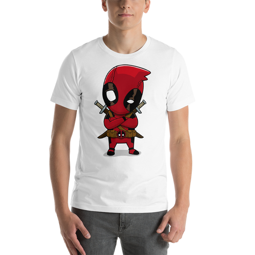 Short-Sleeve Unisex Deadpool T-Shirt for Men
