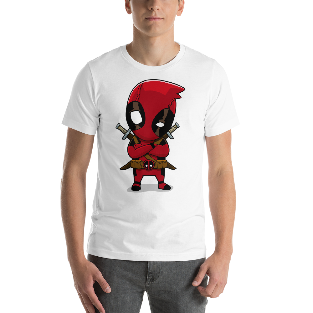 Short-Sleeve Unisex Deadpool T-Shirt for Men
