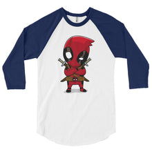 3/4 sleeve raglan Deadpool T-shirt for Men