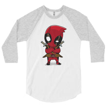 3/4 sleeve raglan Deadpool T-shirt for Men