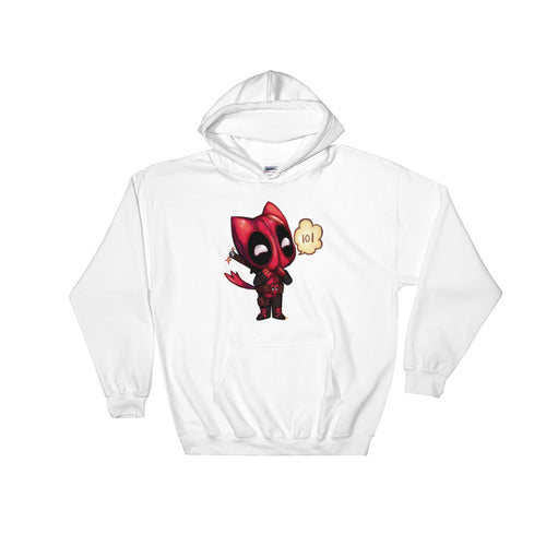 Hooded Deadpool Sweatshirt for Men