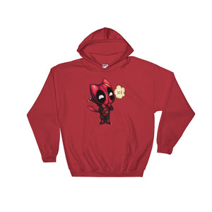 Hooded Deadpool Sweatshirt for Men