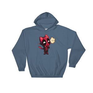 Hooded Deadpool Sweatshirt for Men