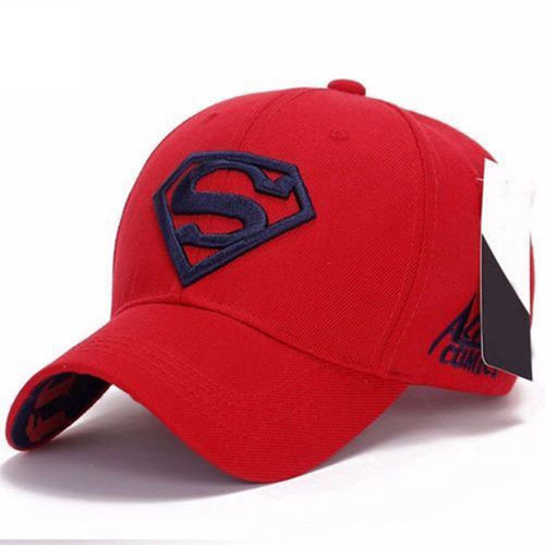Superman Theme Unisex Red Cap for Men/Women