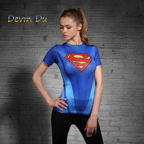 Superman T Shirt  for Women
