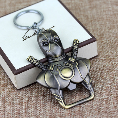 Deadpool Keychain Beer Bottle Opener & Keychain