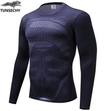 Superman Tight Long Sleeve T-Shirt for Men
