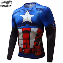 Superman Tight Long Sleeve T-Shirt for Men
