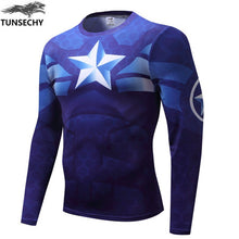 Superman Tight Long Sleeve T-Shirt for Men