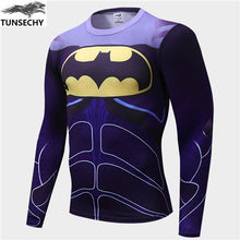 Superman Tight Long Sleeve T-Shirt for Men