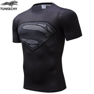 Superman Tight Long Sleeve T-Shirt for Men