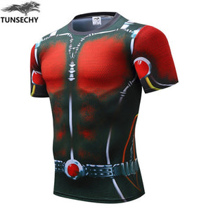 Superman Tight Long Sleeve T-Shirt for Men