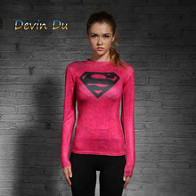 High quality Long Sleeve Superman T-shirt for Women