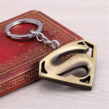 Movie Superman Keychain Superhero S Logo