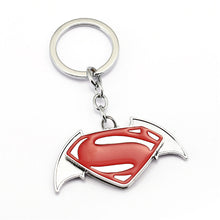Superman Spider Man Rotatable Keychain Car Key Chain