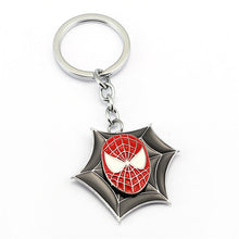 Superman Spider Man Rotatable Keychain Car Key Chain