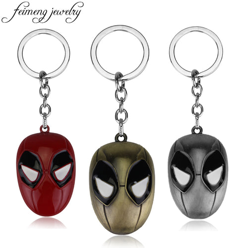 Marvel Comics Superhero Deadpool Keychain
