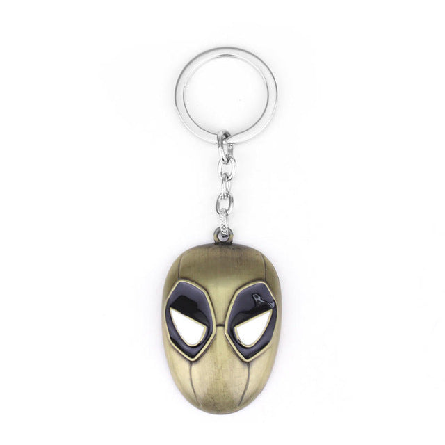 Marvel Comics Superhero Deadpool Keychain