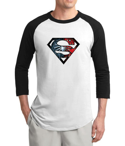 Superman Series Three Quarter Sleeve T-Shirt for Men