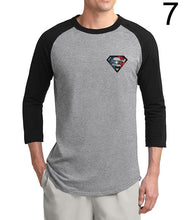 Superman Series Three Quarter Sleeve T-Shirt for Men