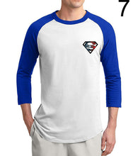 Superman Series Three Quarter Sleeve T-Shirt for Men
