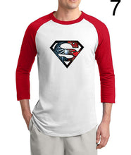 Superman Series Three Quarter Sleeve T-Shirt for Men