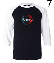 Superman Series Three Quarter Sleeve T-Shirt for Men