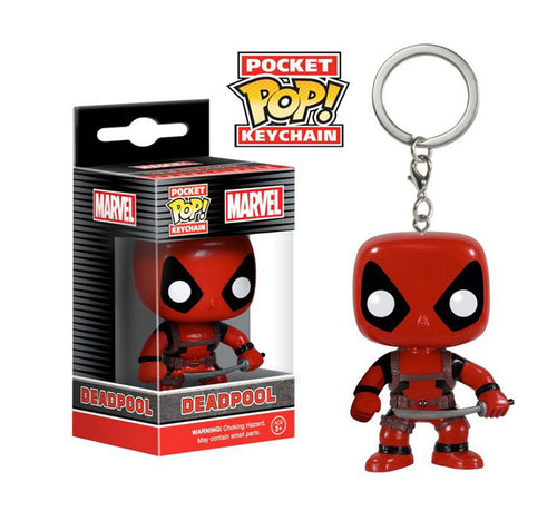 Funko POPO Deadpool figure doll key chain