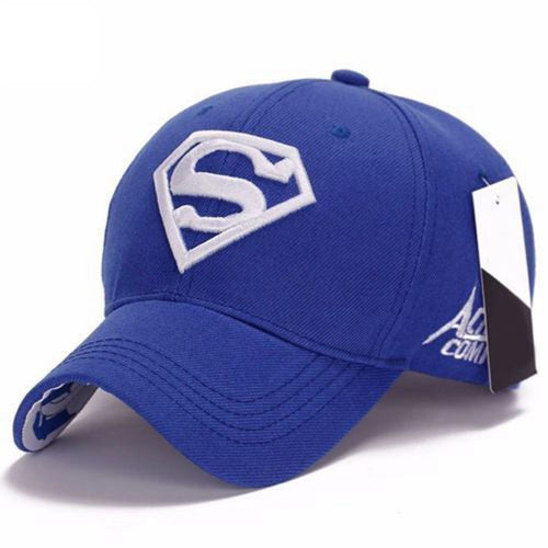 Superman Theme Unisex Blue Cap for Men/Women