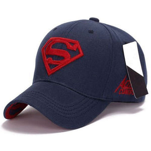 Superman Theme Unisex Blue Cap for Men/Women
