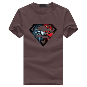New MMA Fitness Superman T-shirt for Men