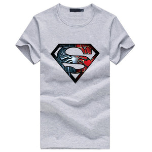 New MMA Fitness Superman T-shirt for Men