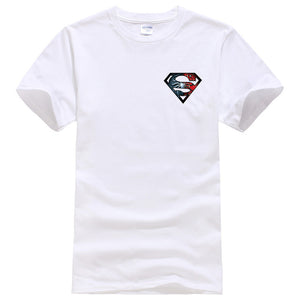 New MMA Fitness Superman T-shirt for Men