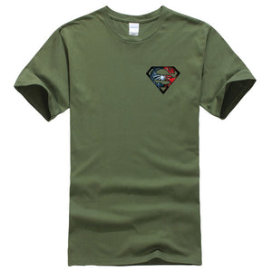 New MMA Fitness Superman T-shirt for Men