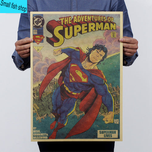 Superman Returns comics Home Poster/Wall stickers