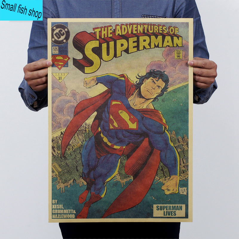 Superman Returns comics Home Poster/Wall stickers
