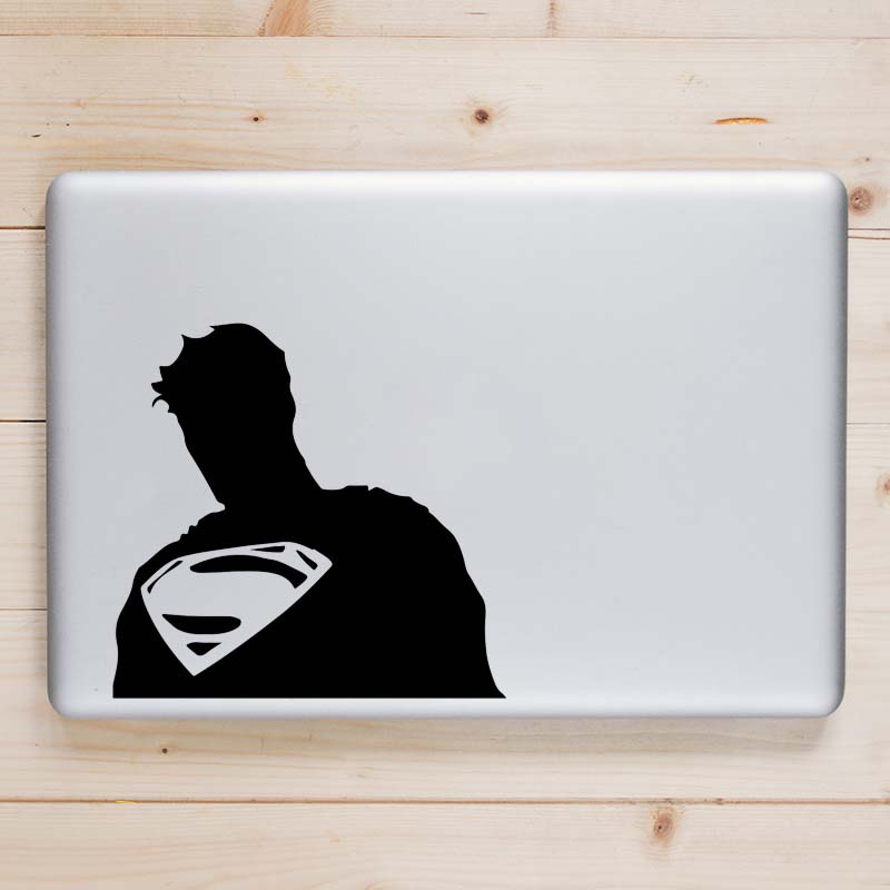 Superman Vinyl Superhero Laptop Sticker for Macbook